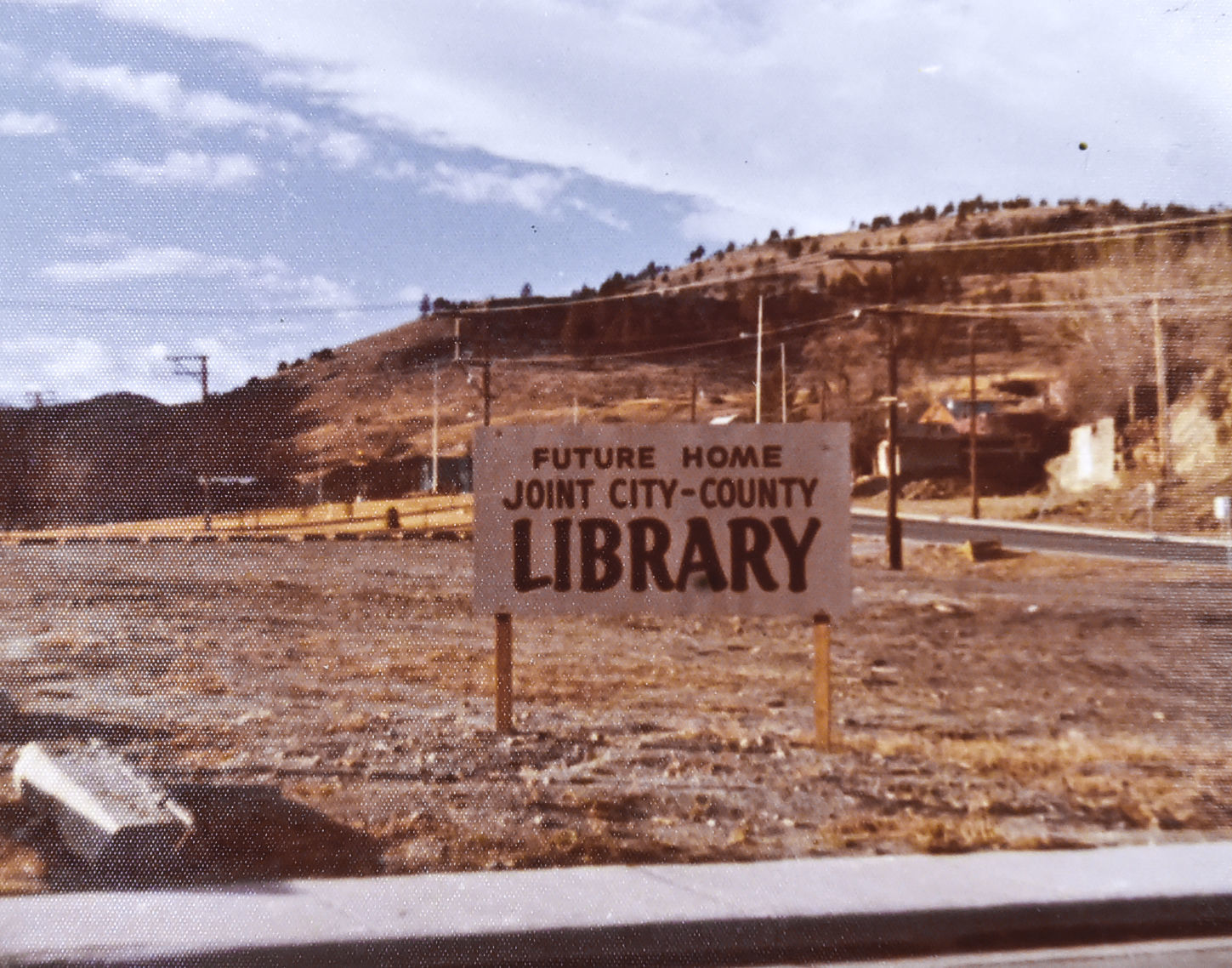 Future home of the Lewis and Clark Library